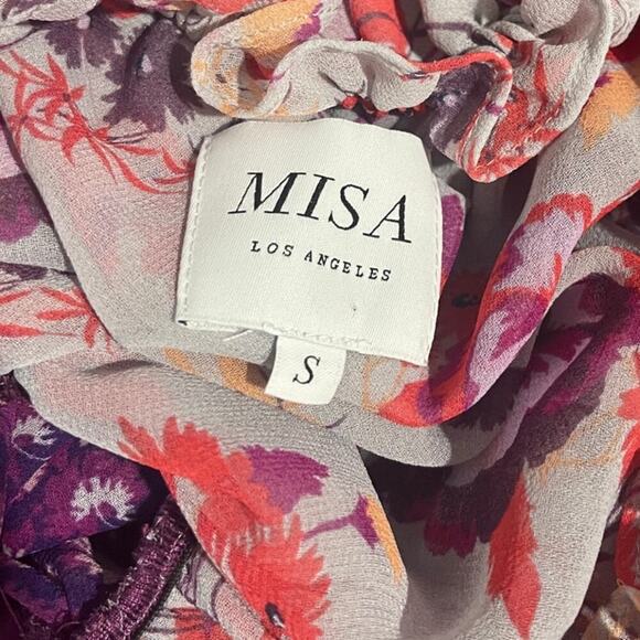 MISA Los Angeles Carina One Shoulder Dress Size Small - Picture 6 of 6